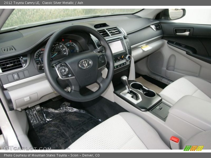 Classic Silver Metallic / Ash 2012 Toyota Camry LE