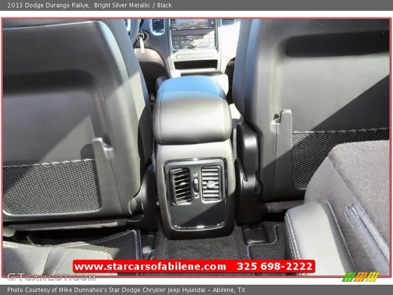 Bright Silver Metallic / Black 2013 Dodge Durango Rallye