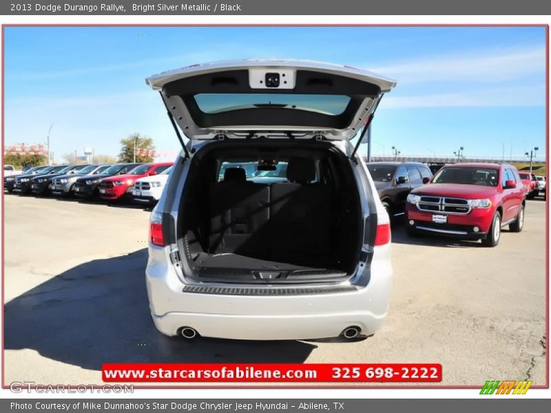 Bright Silver Metallic / Black 2013 Dodge Durango Rallye