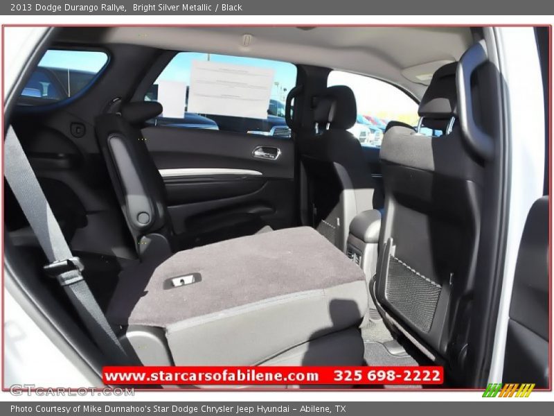 Bright Silver Metallic / Black 2013 Dodge Durango Rallye