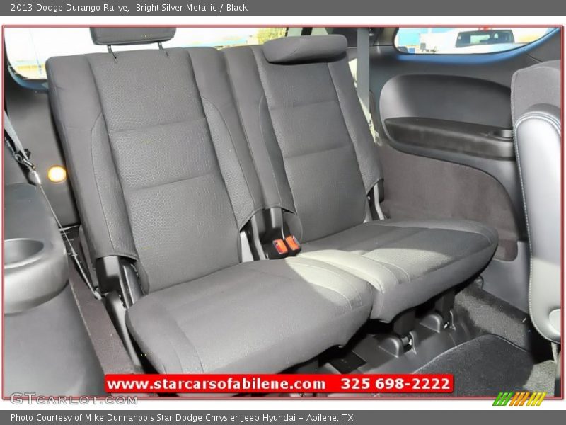 Bright Silver Metallic / Black 2013 Dodge Durango Rallye