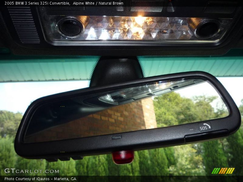 Alpine White / Natural Brown 2005 BMW 3 Series 325i Convertible