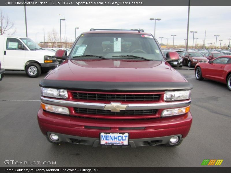 Sport Red Metallic / Gray/Dark Charcoal 2006 Chevrolet Suburban LTZ 1500 4x4