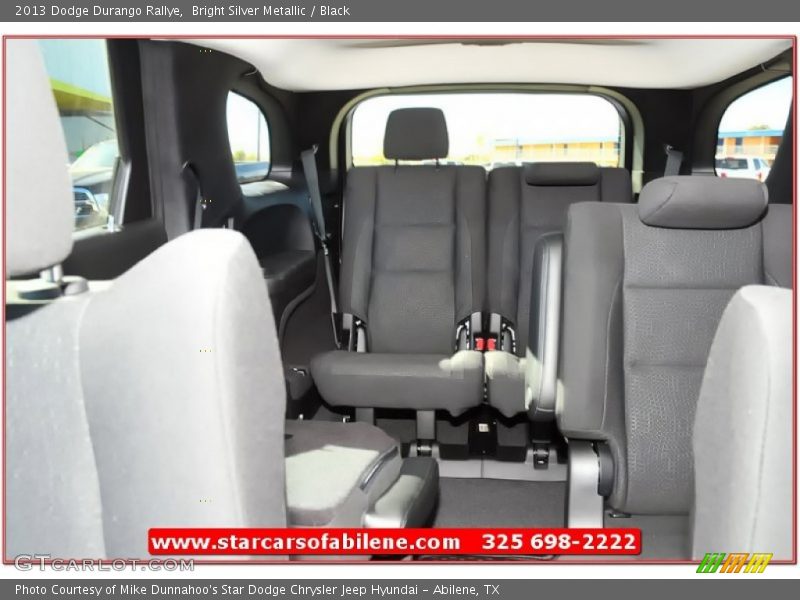 Bright Silver Metallic / Black 2013 Dodge Durango Rallye