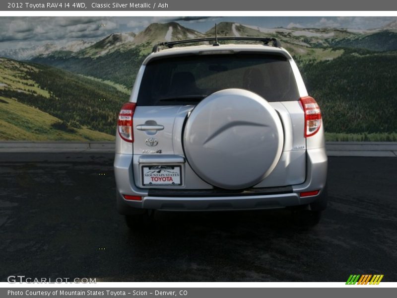 Classic Silver Metallic / Ash 2012 Toyota RAV4 I4 4WD