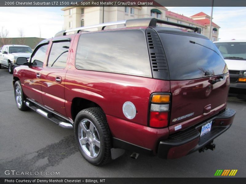 Sport Red Metallic / Gray/Dark Charcoal 2006 Chevrolet Suburban LTZ 1500 4x4