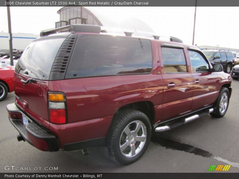 Sport Red Metallic / Gray/Dark Charcoal 2006 Chevrolet Suburban LTZ 1500 4x4