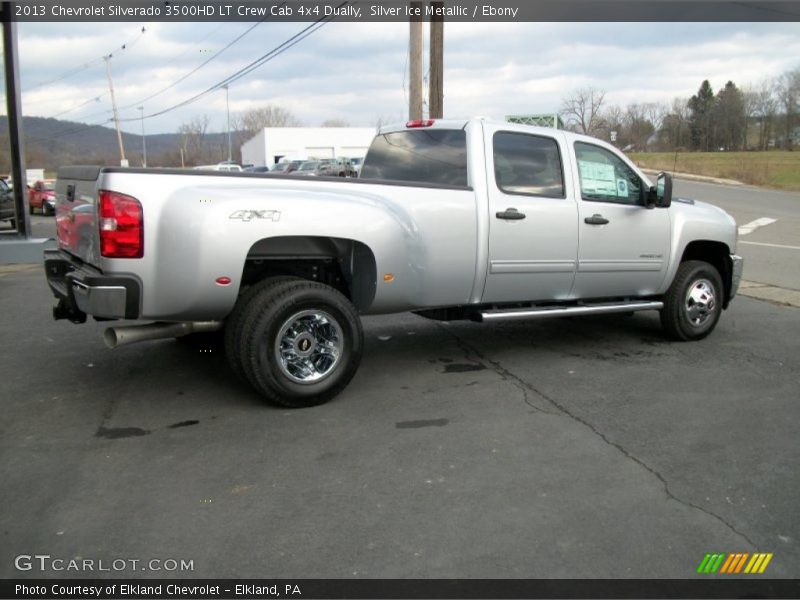 2013 Silverado 3500HD LT Crew Cab 4x4 Dually Silver Ice Metallic