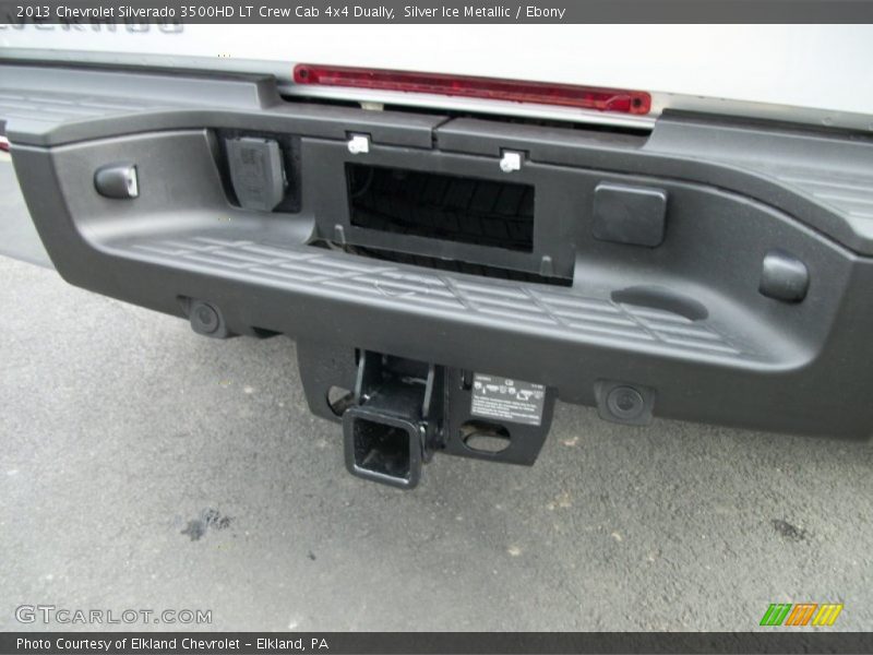 Silver Ice Metallic / Ebony 2013 Chevrolet Silverado 3500HD LT Crew Cab 4x4 Dually