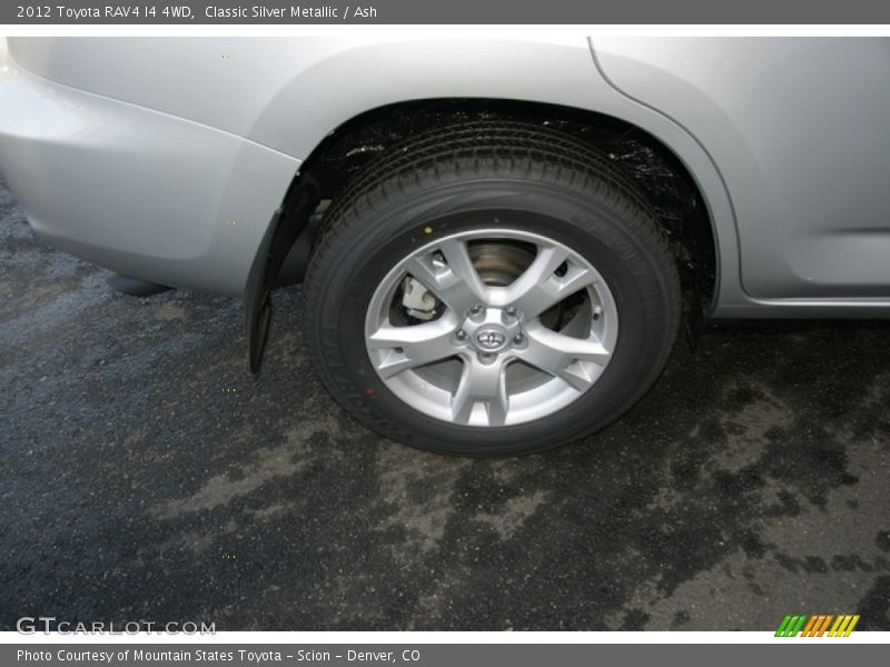 Classic Silver Metallic / Ash 2012 Toyota RAV4 I4 4WD