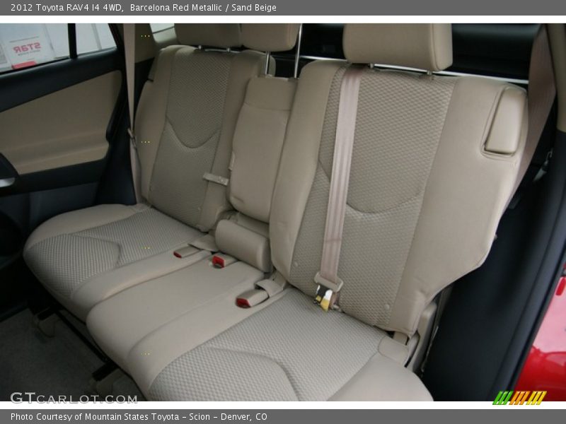 Barcelona Red Metallic / Sand Beige 2012 Toyota RAV4 I4 4WD