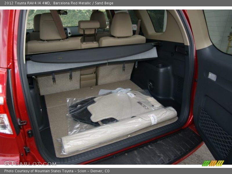 Barcelona Red Metallic / Sand Beige 2012 Toyota RAV4 I4 4WD