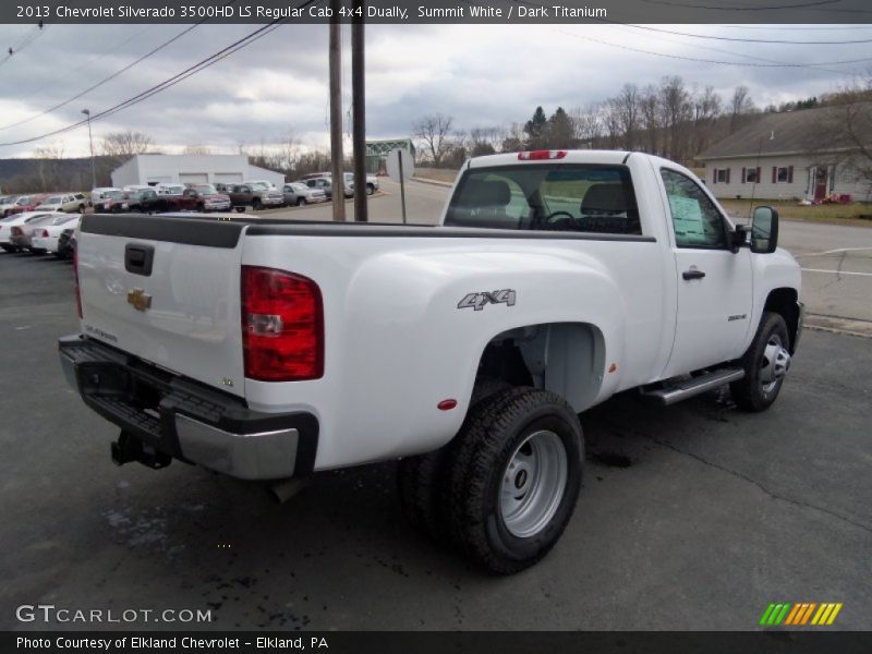  2013 Silverado 3500HD LS Regular Cab 4x4 Dually Summit White