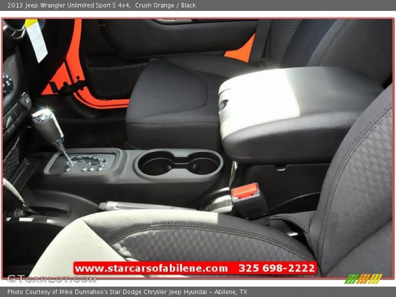 Crush Orange / Black 2013 Jeep Wrangler Unlimited Sport S 4x4