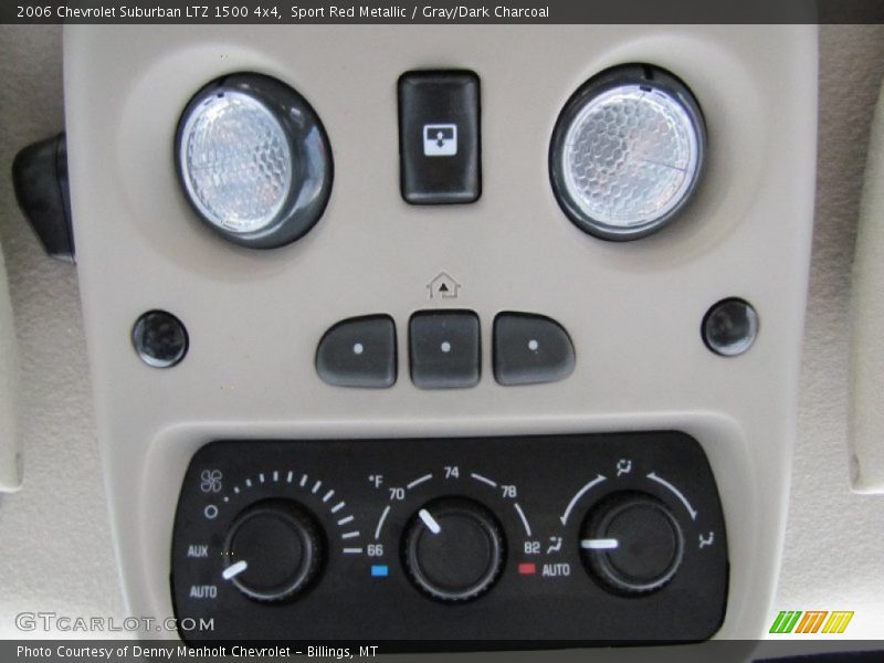 Controls of 2006 Suburban LTZ 1500 4x4