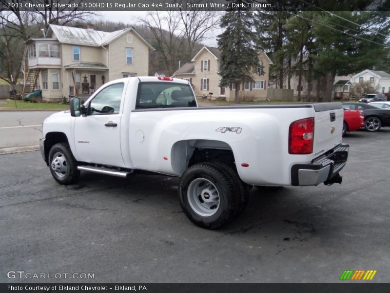 2013 Silverado 3500HD LS Regular Cab 4x4 Dually Summit White