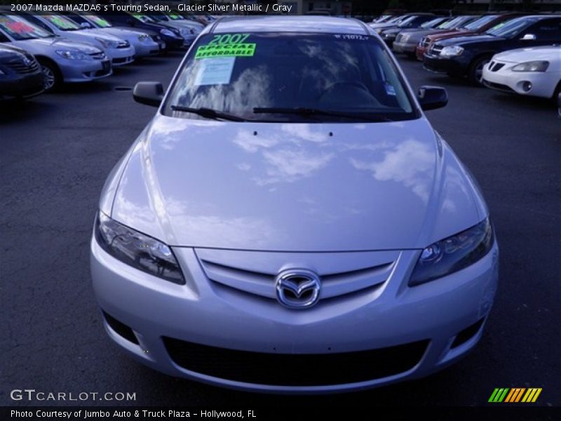 Glacier Silver Metallic / Gray 2007 Mazda MAZDA6 s Touring Sedan