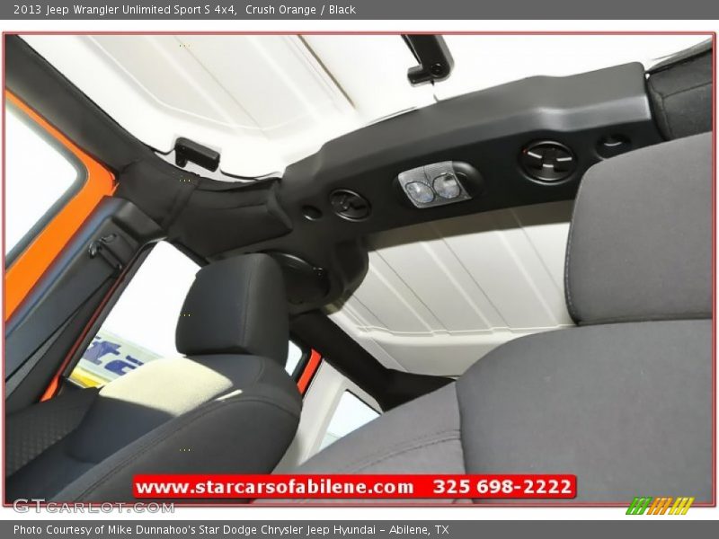 Crush Orange / Black 2013 Jeep Wrangler Unlimited Sport S 4x4