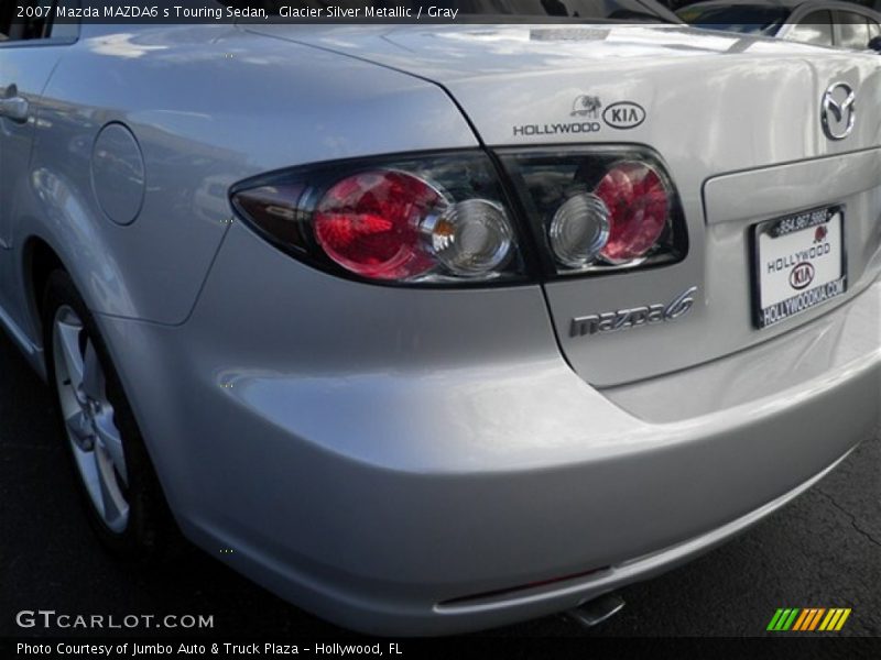 Glacier Silver Metallic / Gray 2007 Mazda MAZDA6 s Touring Sedan