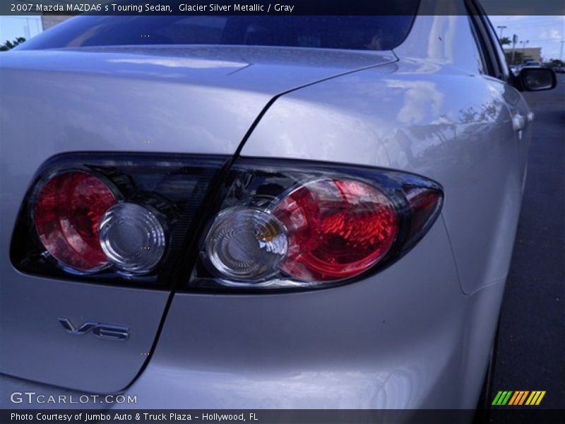 Glacier Silver Metallic / Gray 2007 Mazda MAZDA6 s Touring Sedan