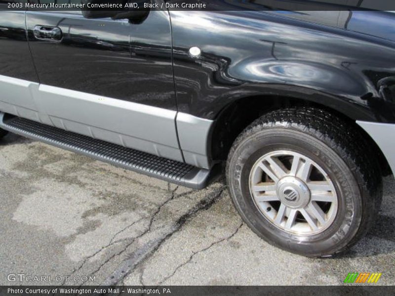 Black / Dark Graphite 2003 Mercury Mountaineer Convenience AWD