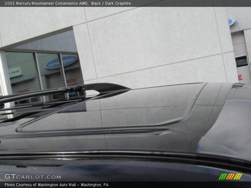 Black / Dark Graphite 2003 Mercury Mountaineer Convenience AWD