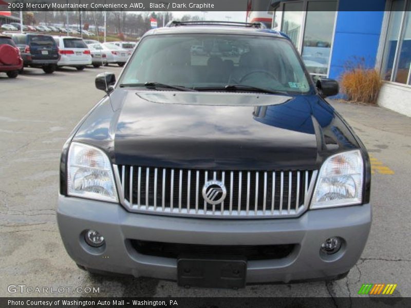 Black / Dark Graphite 2003 Mercury Mountaineer Convenience AWD