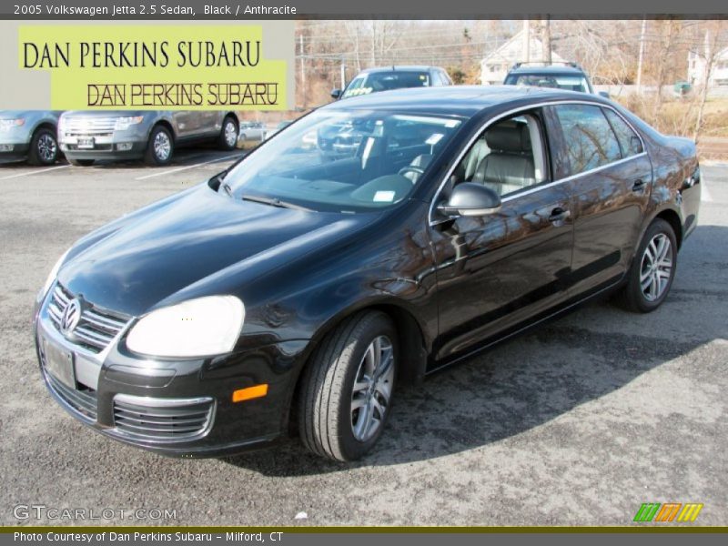Black / Anthracite 2005 Volkswagen Jetta 2.5 Sedan