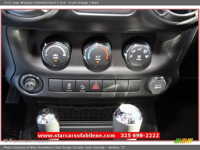Crush Orange / Black 2013 Jeep Wrangler Unlimited Sport S 4x4