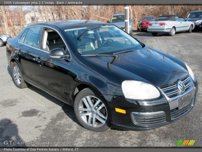 Black / Anthracite 2005 Volkswagen Jetta 2.5 Sedan