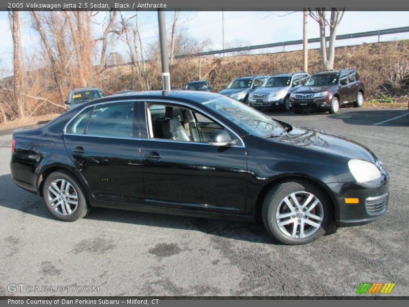 Black / Anthracite 2005 Volkswagen Jetta 2.5 Sedan