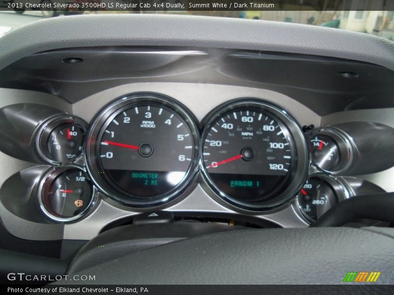  2013 Silverado 3500HD LS Regular Cab 4x4 Dually LS Regular Cab 4x4 Dually Gauges