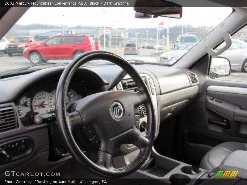 Black / Dark Graphite 2003 Mercury Mountaineer Convenience AWD