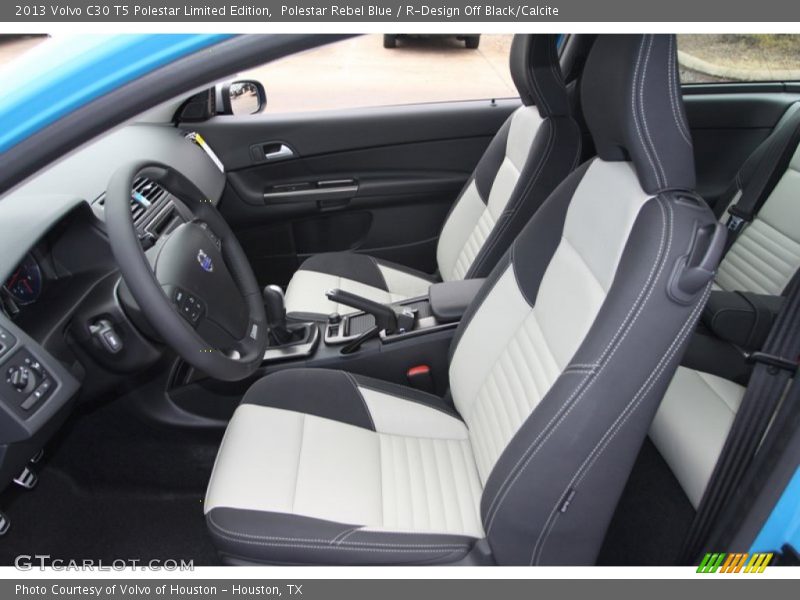 Front Seat of 2013 C30 T5 Polestar Limited Edition