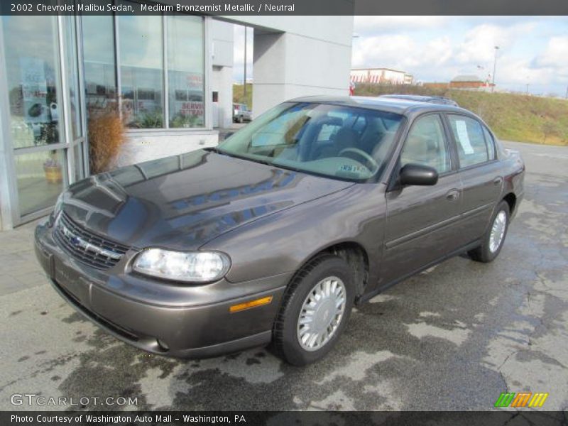 Medium Bronzemist Metallic / Neutral 2002 Chevrolet Malibu Sedan