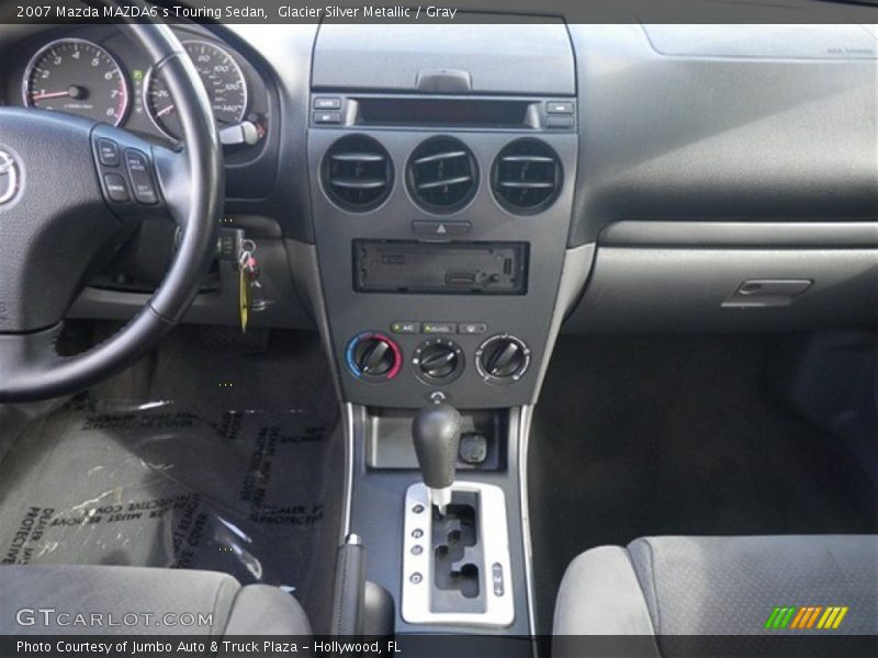 Glacier Silver Metallic / Gray 2007 Mazda MAZDA6 s Touring Sedan