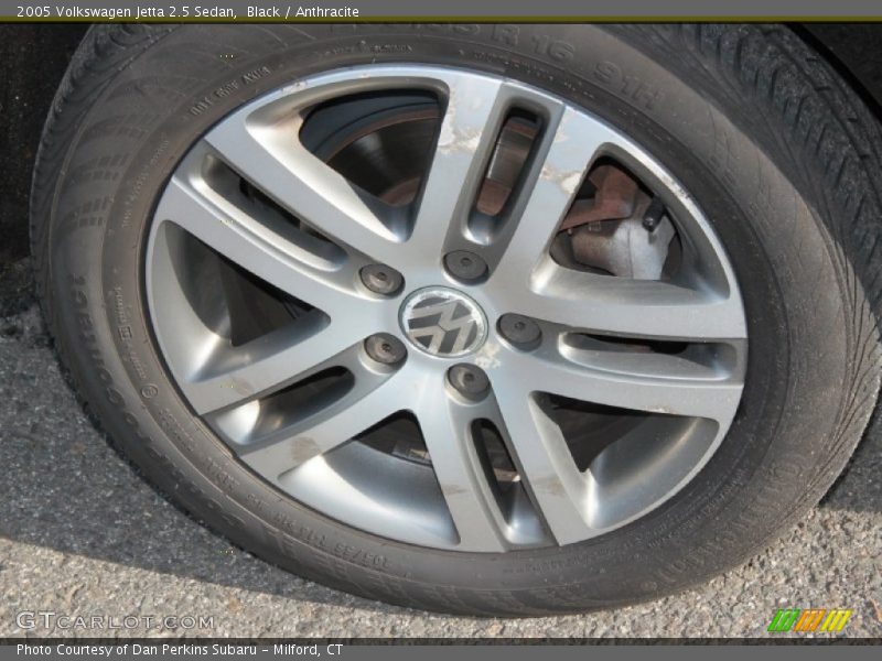 Black / Anthracite 2005 Volkswagen Jetta 2.5 Sedan
