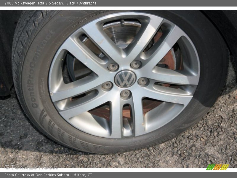 Black / Anthracite 2005 Volkswagen Jetta 2.5 Sedan