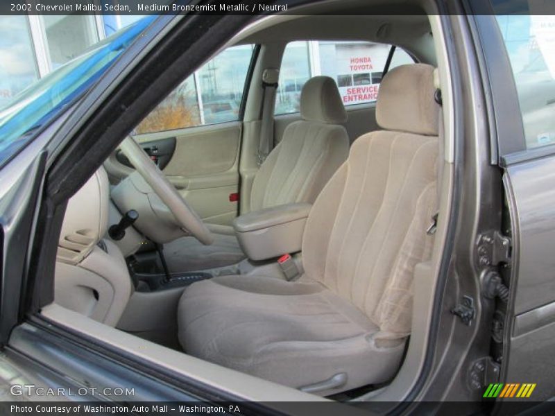 Medium Bronzemist Metallic / Neutral 2002 Chevrolet Malibu Sedan