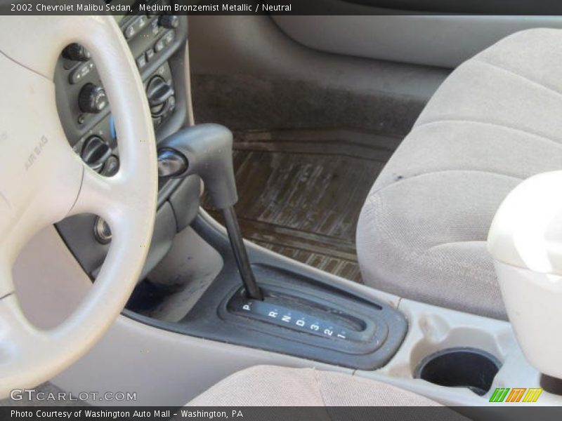 Medium Bronzemist Metallic / Neutral 2002 Chevrolet Malibu Sedan