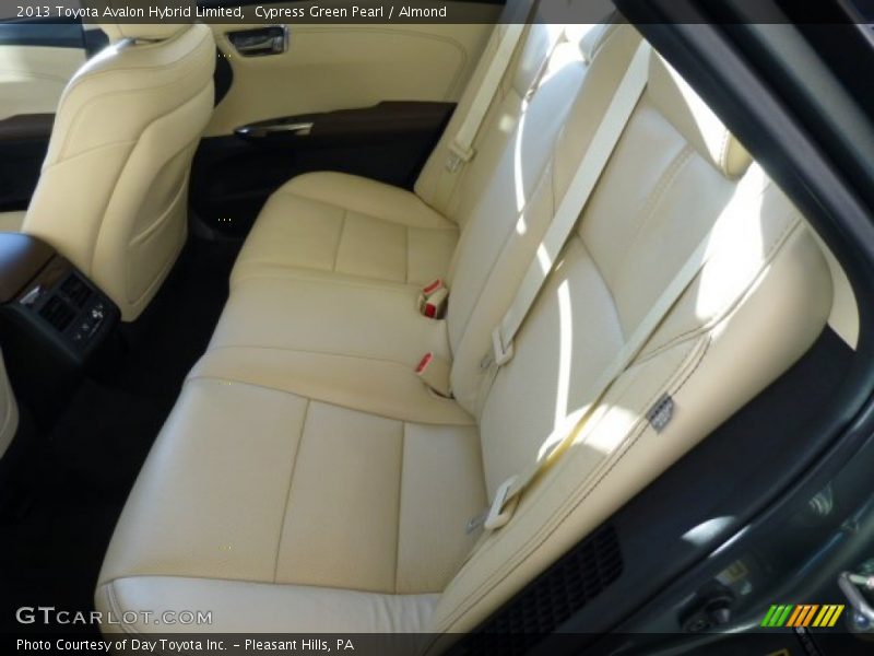 Cypress Green Pearl / Almond 2013 Toyota Avalon Hybrid Limited