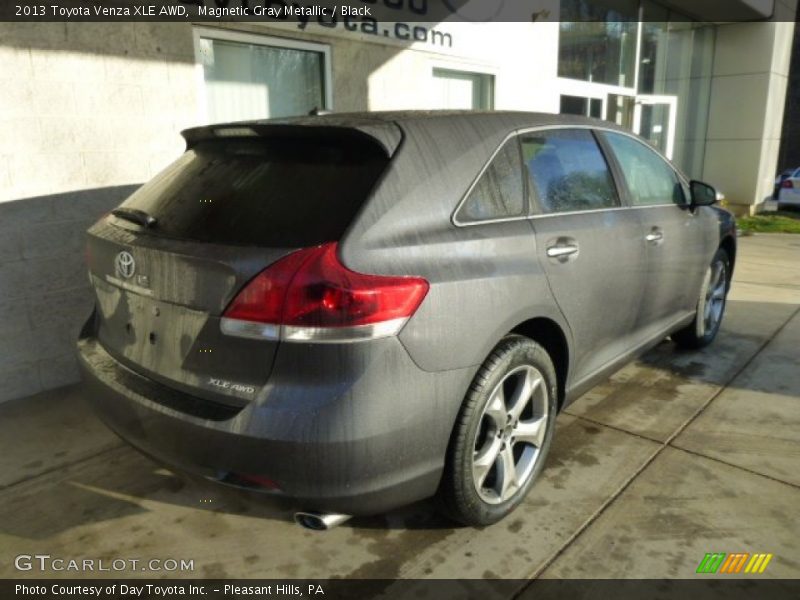 Magnetic Gray Metallic / Black 2013 Toyota Venza XLE AWD