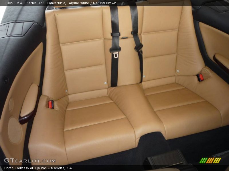 Alpine White / Natural Brown 2005 BMW 3 Series 325i Convertible