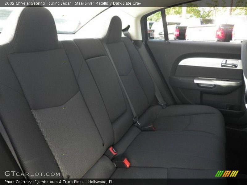 Steel Silver Metallic / Dark Slate Gray 2009 Chrysler Sebring Touring Sedan
