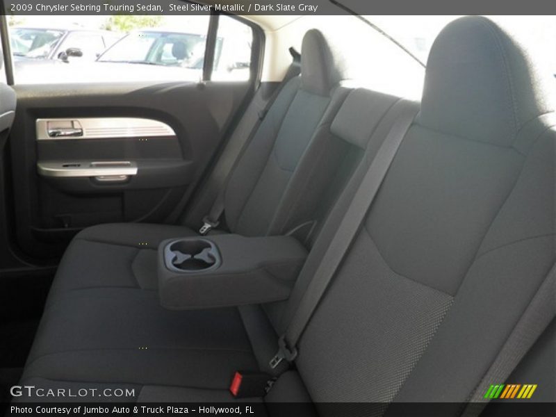 Steel Silver Metallic / Dark Slate Gray 2009 Chrysler Sebring Touring Sedan