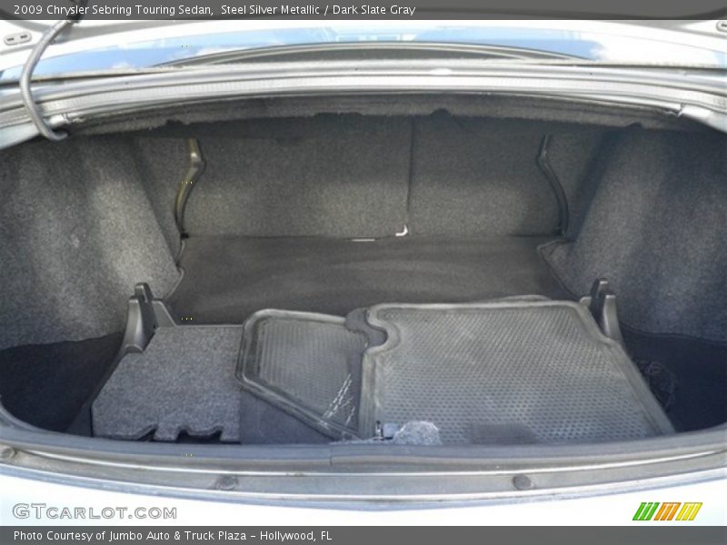 Steel Silver Metallic / Dark Slate Gray 2009 Chrysler Sebring Touring Sedan