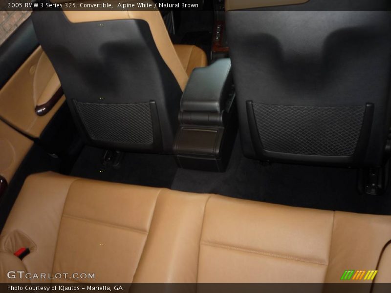 Alpine White / Natural Brown 2005 BMW 3 Series 325i Convertible