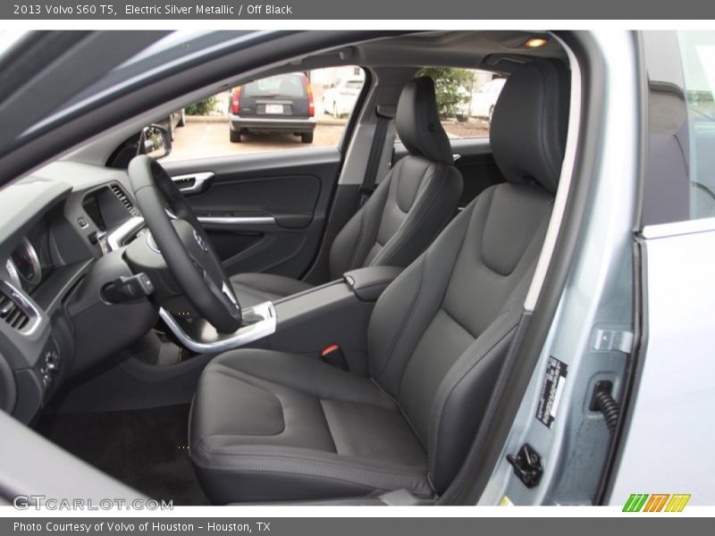  2013 S60 T5 Off Black Interior