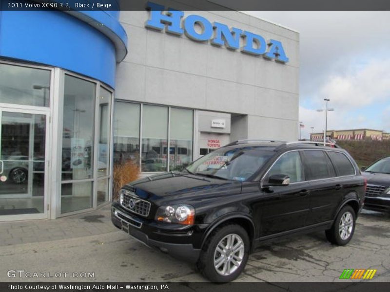 Black / Beige 2011 Volvo XC90 3.2