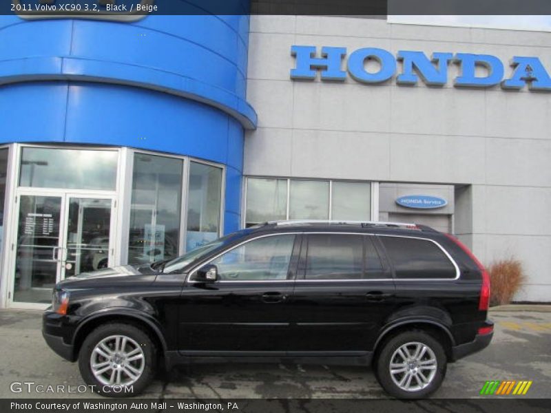Black / Beige 2011 Volvo XC90 3.2